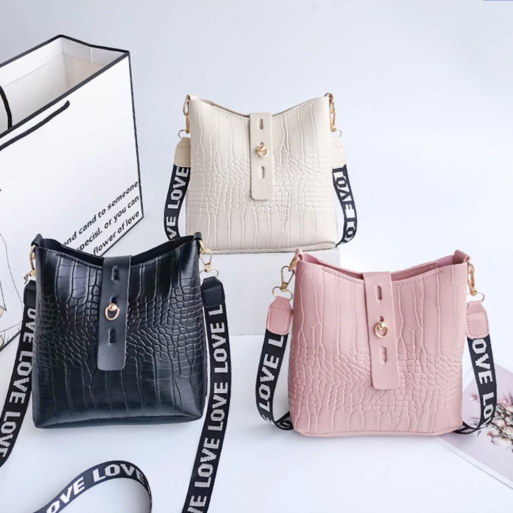 Women Bags H&M - กระเป๋าคนส่งเอกสารคาดลำตัวผู้หญิงสะพายไหล่สำหรับผู้หญิงมากกว่ากระเป๋ากระเป๋าหนังปลอม
