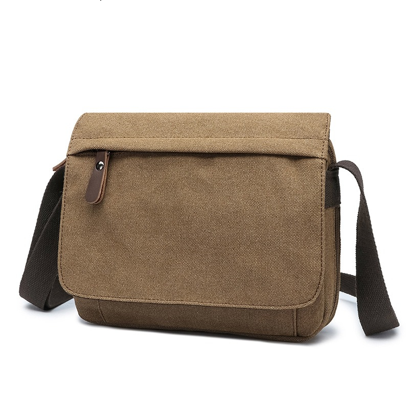 Women Bags Grey - กระเป๋าคาดลำตัว/สะพายข้างผ้าแคนวาสคุณภาพสูงสไตล์วินเทจสีดำ กาแฟ น้ำตาล เขียว น้ำเงิน เทา