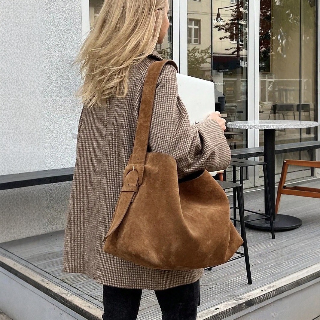 Women Bags Zara - CGCBAG Vintage Lage ความจุผู้หญิง Tote กระเป๋าคุณภาพ