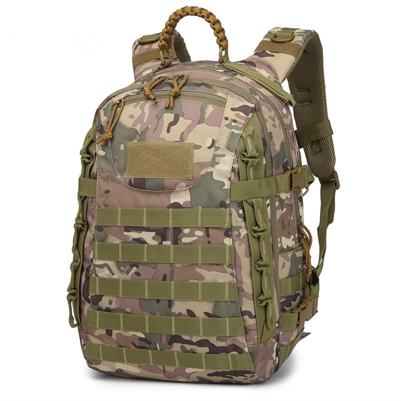 Women Bags Grey - Nesitu ใหม่สีเขียวสีเทาสีดําสีน้ําตาล 35L Camping ผู้หญิงผู้ชายกระเป๋าเป้สะพายหลังทหารยุทธวิธี Rucksack