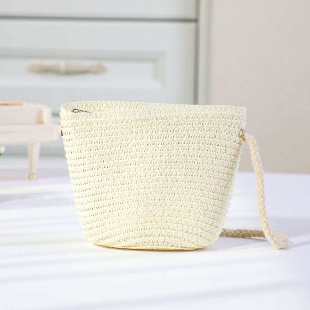 กระเป๋าสานดอกไม้ทำมือสำหรับเด็ - Woven Straw Bag บทวิจารณ์และราคา