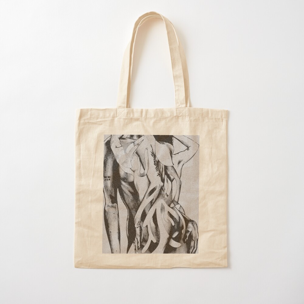 กระเป๋าโท้ทลายภาพวาดผู้หญิงเปล - Women Bags Grey บทวิจารณ์และราคา