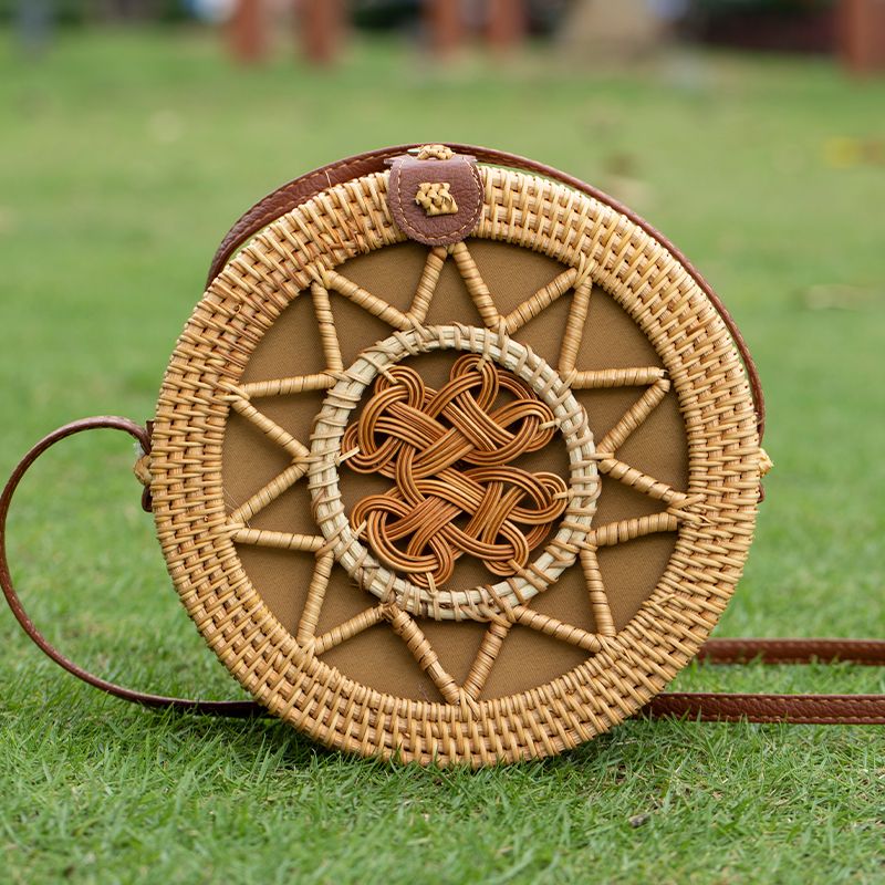 กระเป๋าหวายสานมือเวียดนาม ทรงก - Women Bags Vietnam บทวิจารณ์และราคา