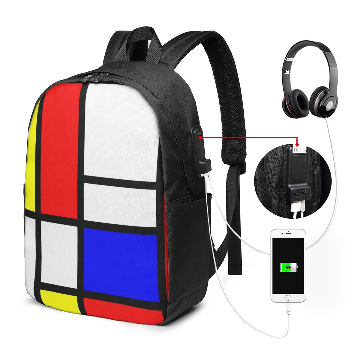 พีเอ็ต มอนดริแอน คอมโพซิชั่นกร - Women Bags Laptop บทวิจารณ์และราคา