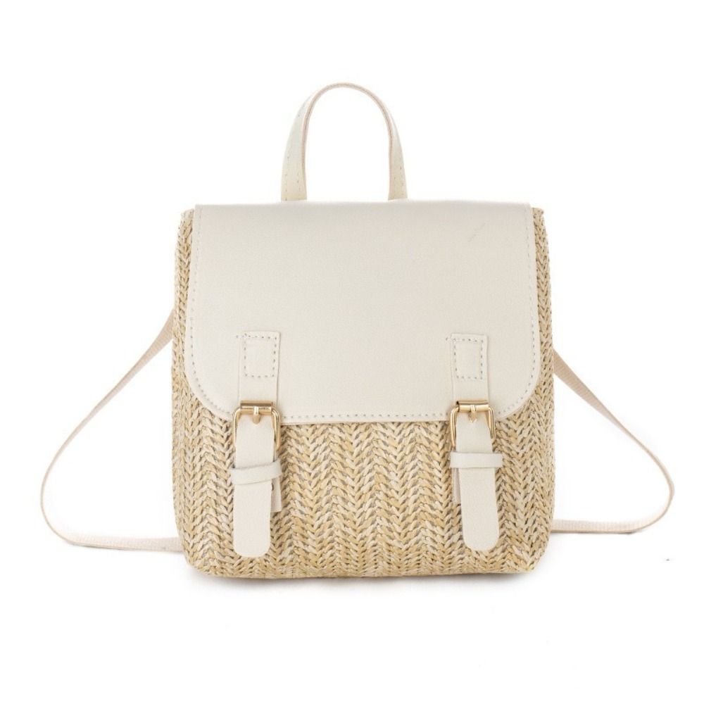 กระเป๋าอเนกประสงค์หนัง PU กระเ - Woven Straw Bag บทวิจารณ์และราคา