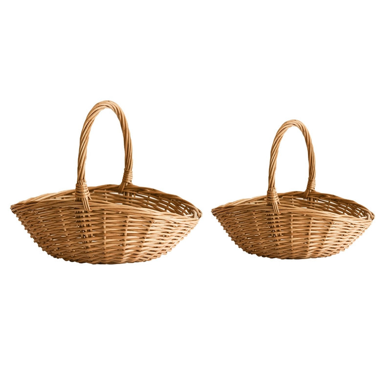 ตะกร้าเก็บหวายมีหูหิ้ว, ตะกร้า - Basket Bag Wicker บทวิจารณ์และราคา