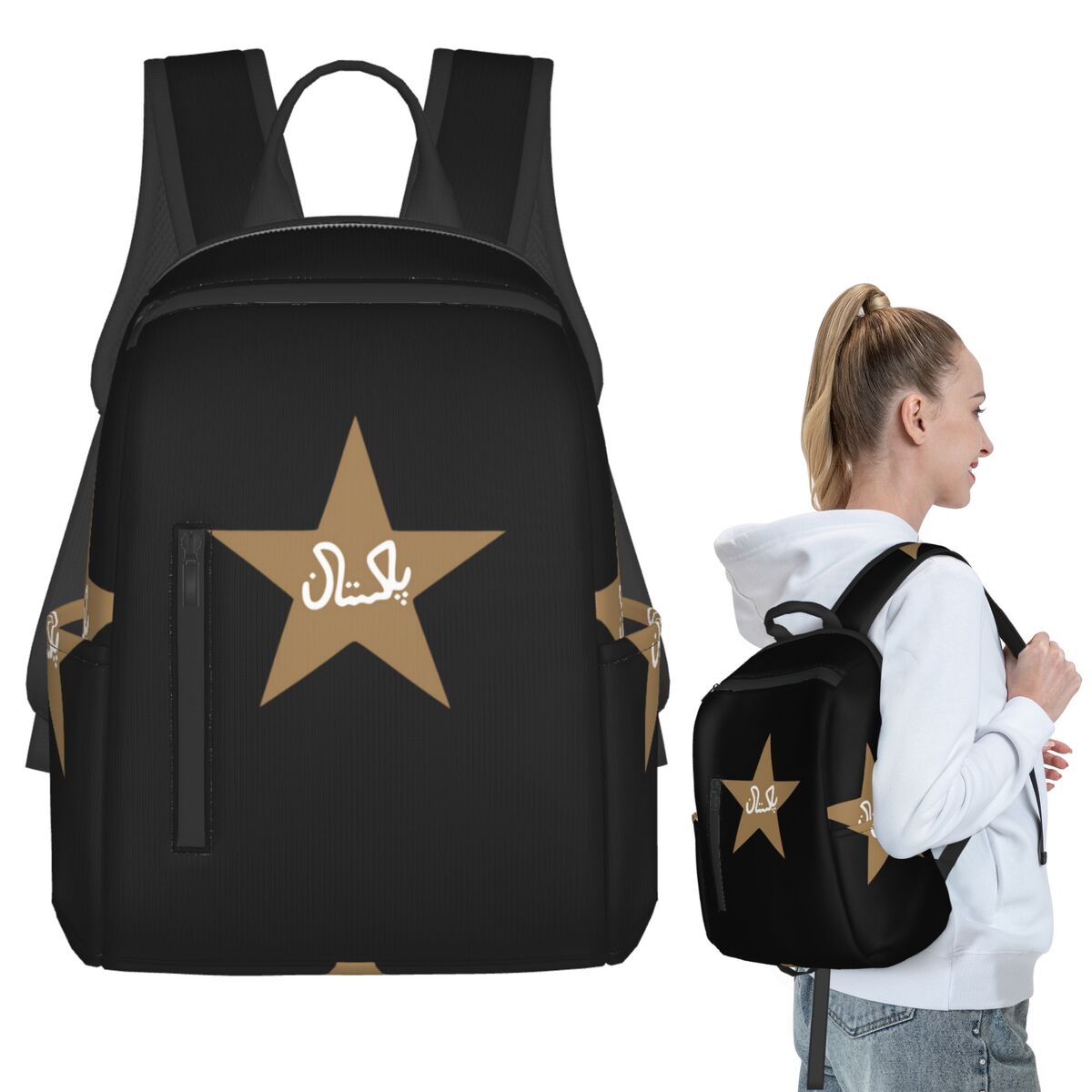 กระเป๋าเป้สะพายหลังนักเรียนลาย - Women Bags In Pakistan บทวิจารณ์และราคา