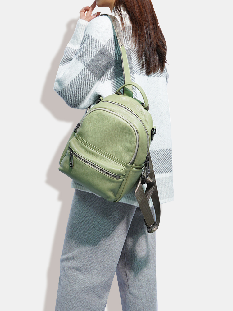 Zency กระเป๋าเป้กระเป๋าสะพายหล - Women Bags Grey บทวิจารณ์และราคา