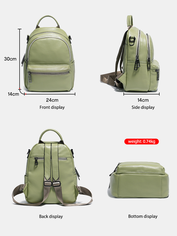 Zency กระเป๋าเป้กระเป๋าสะพายหล - Women Bags Grey บทวิจารณ์และราคา
