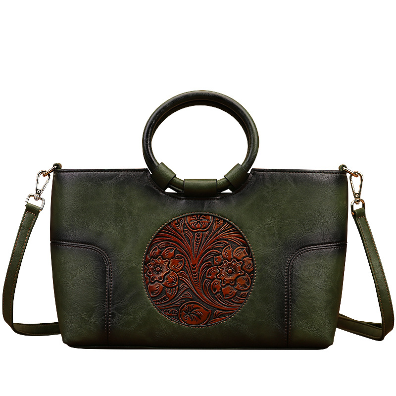 กระเป๋าถือหนัง PU สำหรับผู้หญิ - Women Bags Grey บทวิจารณ์และราคา