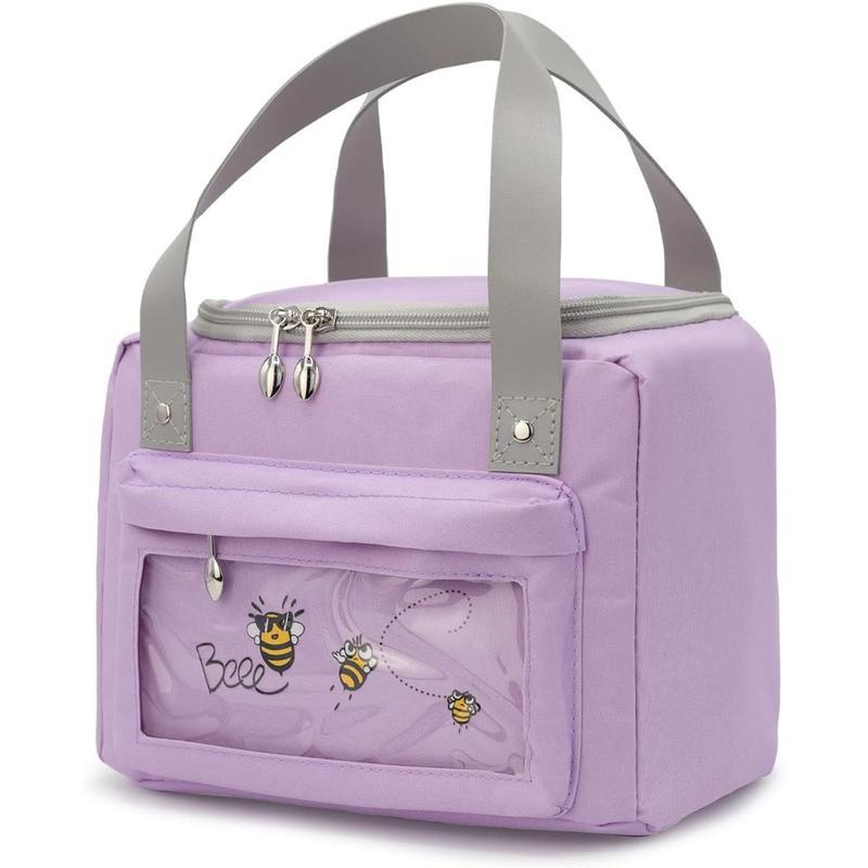 ถุงอาหารกลางวันผ้าอ็อกซ์ฟอร์ดส - Women Bags Grey บทวิจารณ์และราคา