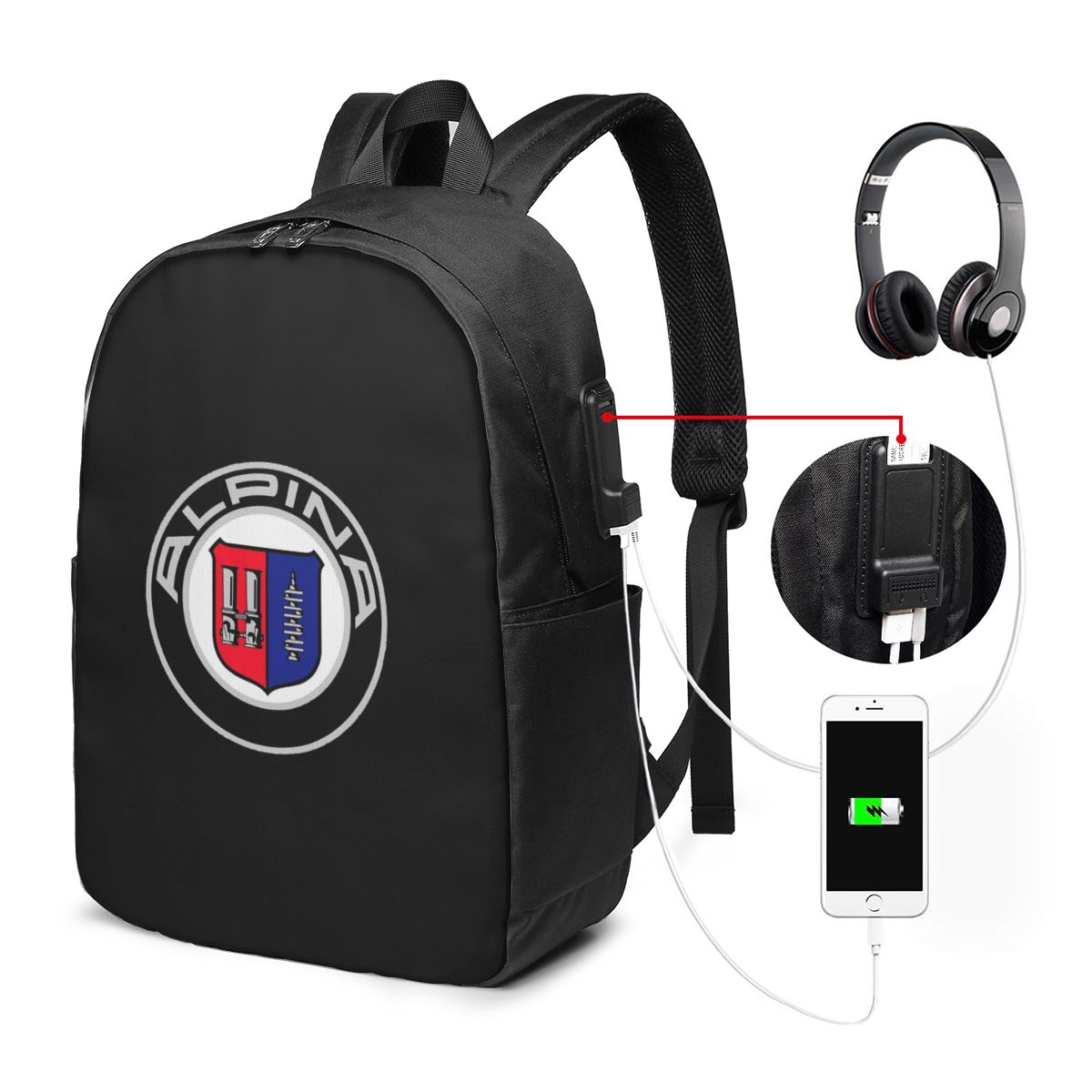 อัลพินา - กระเป๋าเป้สะพายหลังโ - Women Bags Laptop บทวิจารณ์และราคา