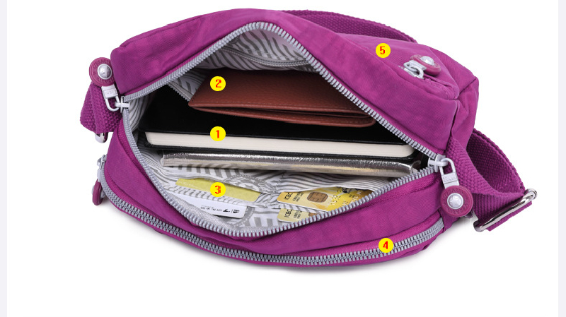 กระเป๋าใส่โทรศัพท์แบบกระเป๋าเอ - Women Bags Grey บทวิจารณ์และราคา