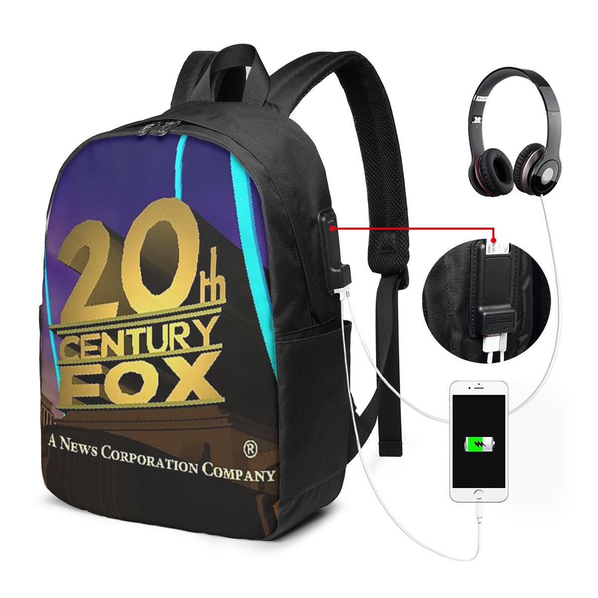 20th Century Fox Classic Backp - Women Bags Laptop บทวิจารณ์และราคา
