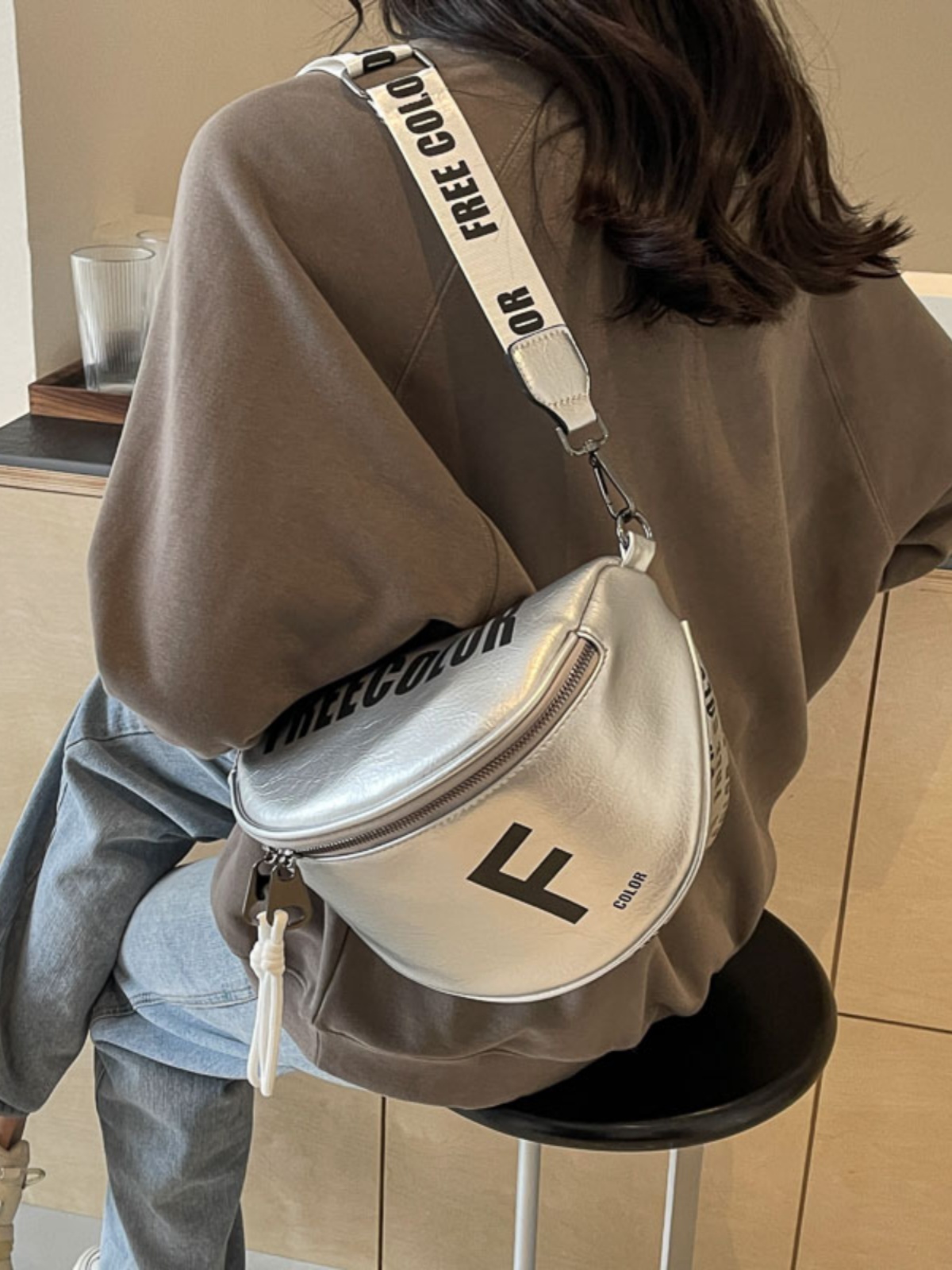 กระเป๋าสะพายข้างผู้หญิงแบบลำลอ - Women'S Elle Bags บทวิจารณ์และราคา
