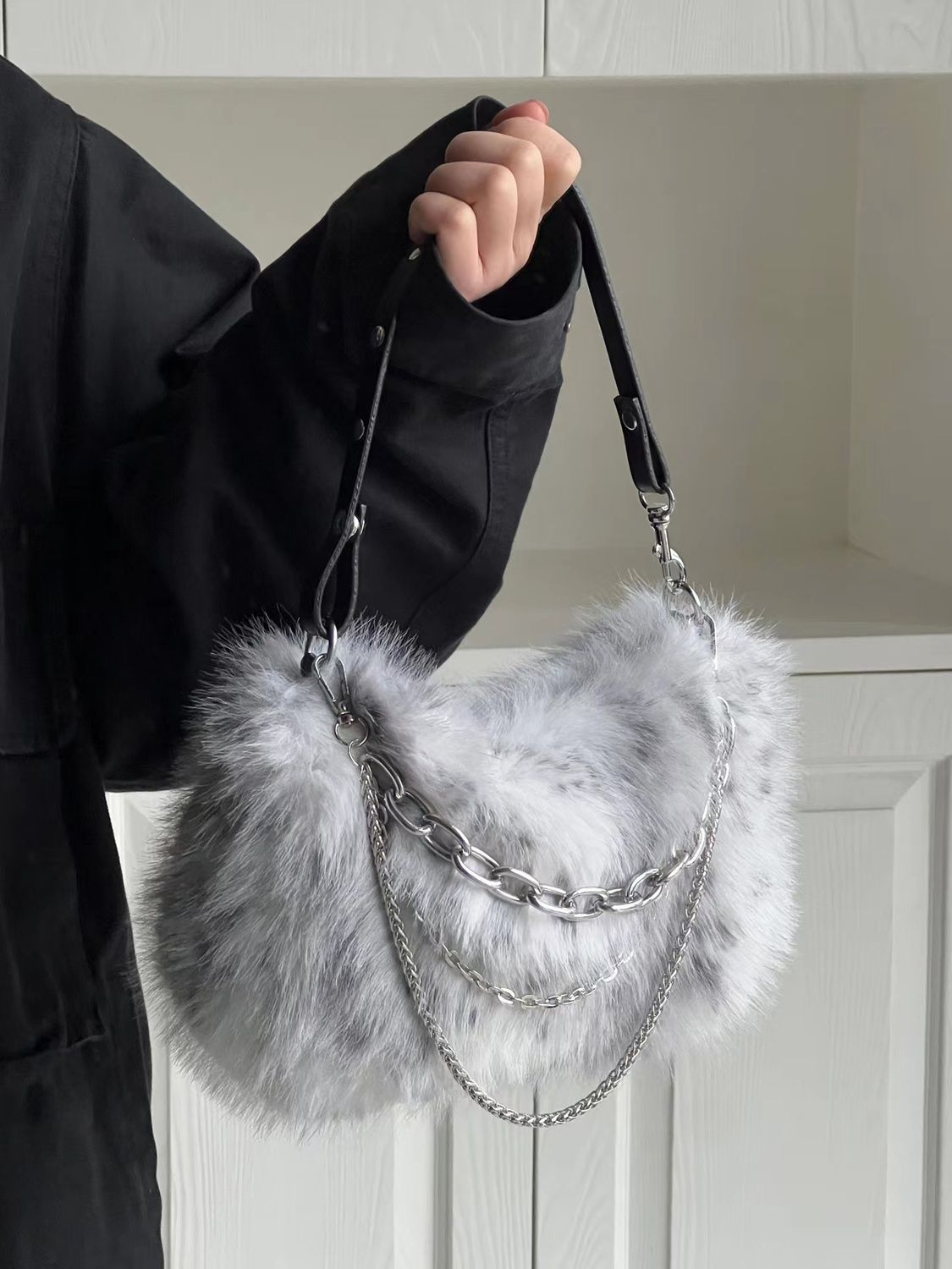 Jiaerdi กระเป๋าถือ Y2K วินเทจข - Women Bags Grey บทวิจารณ์และราคา