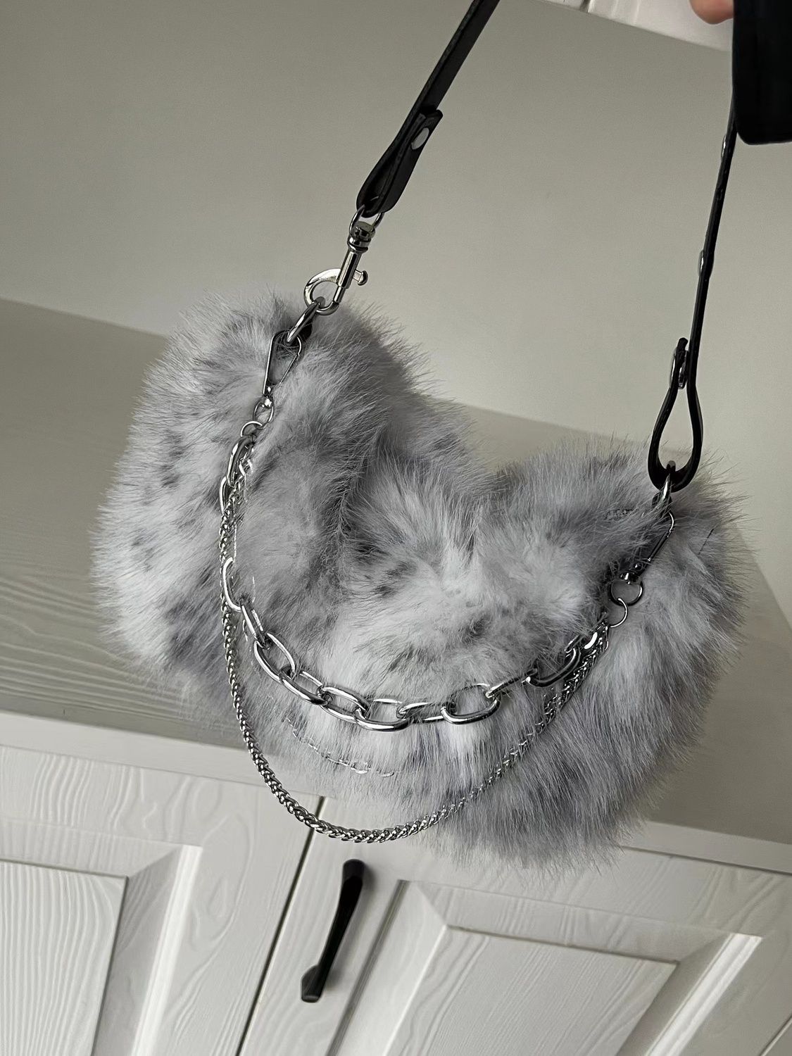 Jiaerdi กระเป๋าถือ Y2K วินเทจข - Women Bags Grey บทวิจารณ์และราคา