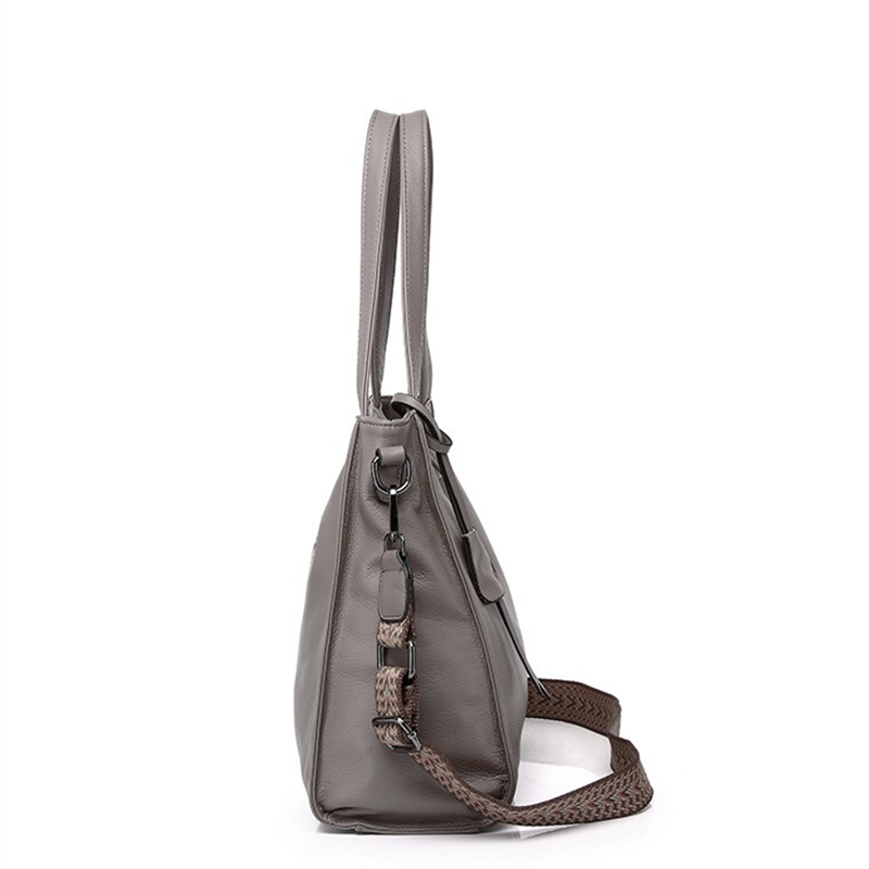 Nesitu Highend A4 สีดําสีเทาสี - Women Bags Grey บทวิจารณ์และราคา