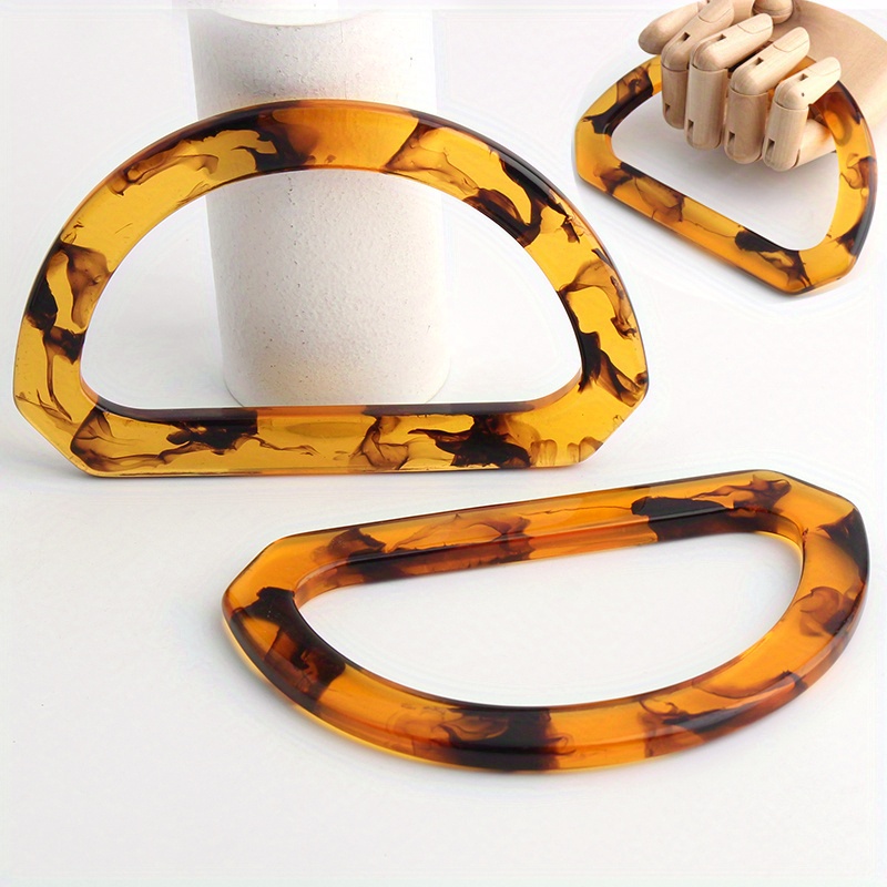 2PCS D-รูปอะคริลิคเต่าจับชายหา - Tortoiseshell Bag Acrylic บทวิจารณ์และราคา