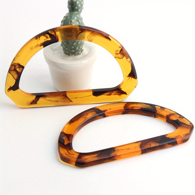2PCS D-รูปอะคริลิคเต่าจับชายหา - Tortoiseshell Bag Acrylic บทวิจารณ์และราคา