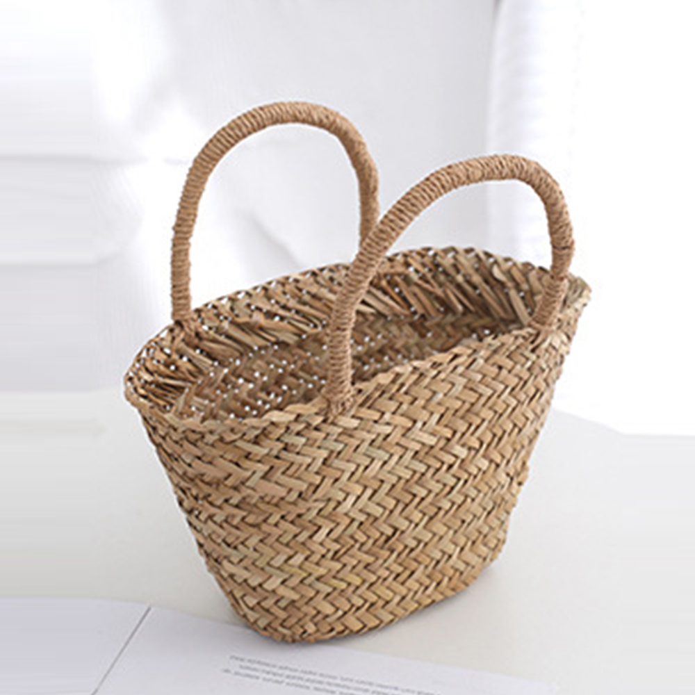 กระเป๋าหวายตะกร้าสานโบฮีเมียนใ - Basket Bag Wicker บทวิจารณ์และราคา