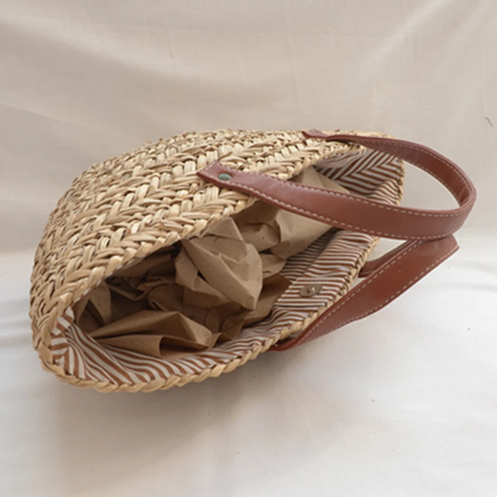 โบฮีเมียนฟางหวายกระเป๋าผู้หญิง - Woven Straw Bag บทวิจารณ์และราคา