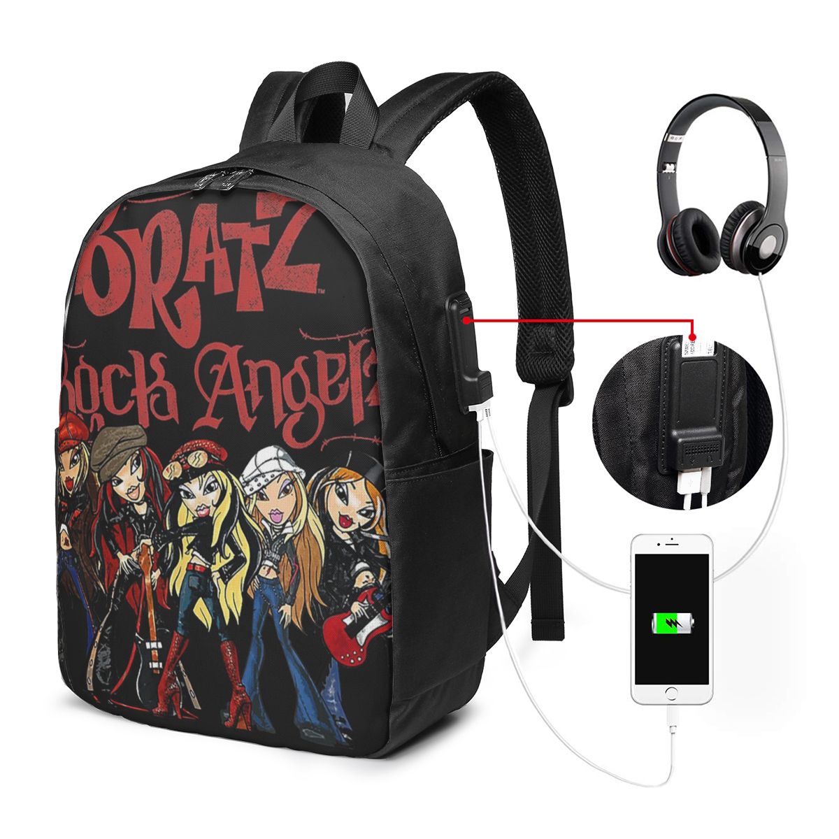 Bratz Rock Angelz Group Shot ก - Women Bags Laptop บทวิจารณ์และราคา